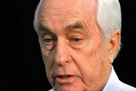 MOORESVILLE, NC - JANUARY 24:  Team owner Roger Penske speaks to the media,  during the NASCAR Sprint Media Tour hosted by Charlotte Motor Speedway, held at Penske Racing on January 24, 2011 in Mooresville, North Carolina.  (Photo by Jason Smith/Getty Images for NASCAR)