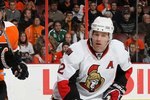 PHILADELPHIA, PA - JANUARY 20:  Mike Fisher #12 of the Ottawa Senators skates against the Philadelphia Flyers on January 20, 2011 at Wells Fargo Center in Philadelphia, Pennsylvania.  (Photo by Jim McIsaac/Getty Images)