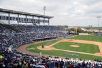 TAMPA, FL - MARCH 3: General view as the New York Yankees open spring training against the Pittsburgh Pirates on March 3, 2010 at the George M. Steinbrenner  Field in Tampa, Florida. (Photo by Al Messerschmidt/Getty Images)