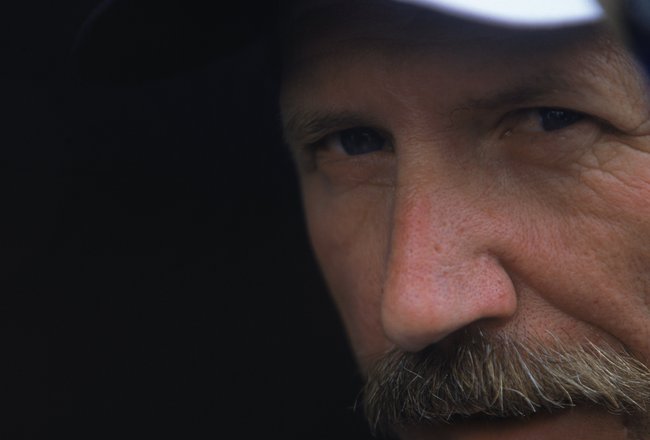 16 Feb 2001: A close up of Dale Earnhardt who drives the #3 Chevy Monte Carlo for Richard Childress Racing looking out during the Daytona 500 Speedweeks, part of the NASCAR Winston Cup Series at the Daytona International Speedway in Daytona, Florida. Mandatory Credit: Jon Ferrey  /Allsport