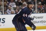 EDMONTON, CANADA - DECEMBER 21: Sheldon Souray #44 of the Edmonton Oilers skates against the St. Louis Blues during their NHL game on December 21, 2009 at Rexall Place in Edmonton, Alberta, Canada. (Photo by Dale MacMillan/Getty Images)
