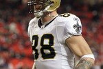 ATLANTA, GA - DECEMBER 27:  Jeremy Shockey #88 of the New Orleans Saints against the Atlanta Falcons at Georgia Dome on December 27, 2010 in Atlanta, Georgia.  (Photo by Kevin C. Cox/Getty Images)
