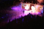 SYDNEY, AUSTRALIA - JUNE 15. The Undertaker enters the arena during WWE Smackdown at Acer Arena on June 15, 2008 in Sydney, Australia.  (Photo by Gaye Gerard/Getty Images)