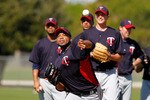 FORT MYERS, FL - FEBRUARY 23:  Pitcher Francisco Liriano #47 of the Minnesota Twins throws during a spring training workout session at Hammond Stadium on February 23, 2011 in Fort Myers, Florida.  (Photo by J. Meric/Getty Images)