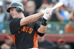 SCOTTSDALE, AZ - FEBRUARY 25: Buster Posey #28 of the San Francisco Giants bats during a spring training game against the Arizona Diamondbacks at Scottsdale Stadium on February 25, 2011 in Scottsdale, Arizona. (Photo by Rob Tringali/Getty Images)