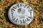 NAGPUR, INDIA - FEBRUARY 28:  A specially minted coin is seen ahead of the 2011 ICC World Cup Group A game between Canada and Zimbabwe at Vidarbha Cricket Association Ground on February 28, 2011 in Nagpur, India.  (Photo by Matthew Lewis/Getty Images)