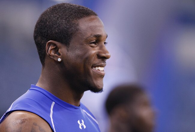 INDIANAPOLIS, IN - MARCH 1: Defensive back Patrick Peterson of LSU looks on during the 2011 NFL Scouting Combine at Lucas Oil Stadium on February 28, 2011 in Indianapolis, Indiana. (Photo by Joe Robbins/Getty Images)