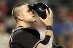 PHOENIX - JULY 03:  Catcher Chris Snyder #19 of the Arizona Diamondbacks in action during the Major League Baseball game against the Los Angeles Dodgers at Chase Field on July 3, 2010 in Phoenix, Arizona.  (Photo by Christian Petersen/Getty Images)