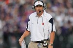 SEATTLE - SEPTEMBER 11:  Head coach Doug Marrone of the Syracuse Orange looks on during the game against the Washington Huskies on September 11, 2010 at Husky Stadium in Seattle, Washington. (Photo by Otto Greule Jr/Getty Images)