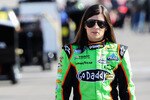 LAS VEGAS, NV - MARCH 05:  Danica Patrick, driver of the #7 GoDaddy.com Chevrolet, walks on the grid during qualifying for the NASCAR Nationwide Series Sam's Town 300 at Las Vegas Motor Speedway on March 5, 2011 in Las Vegas, Nevada.  (Photo by John Harrelson/Getty Images for NASCAR)