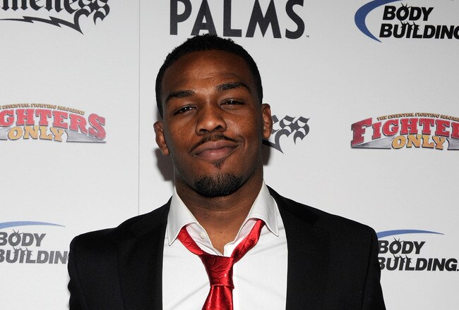 LAS VEGAS, NV - DECEMBER 01:  Mixed martial artist Jon Jones arrives at the third annual Fighters Only World Mixed Martial Arts Awards 2010 at the Palms Casino Resort December 1, 2010 in Las Vegas, Nevada.  (Photo by Ethan Miller/Getty Images)