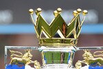 LONDON, ENGLAND - MAY 09:  A view of the Premier League trophy after the Barclays Premier League match between Chelsea and Wigan Athletic at Stamford Bridge on May 9, 2010 in London, England. Chelsea won 8-0 to win the championship.  (Photo by Clive Mason/Getty Images)