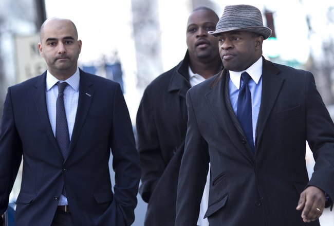 WASHINGTON - MARCH 4: DeMaurice Smith (R), NFLPA executive director, arrives with NFL Players Association Spokesman George Atallah (L) and Kansas City Chiefs player Brian Waters (C) for an extra day of negotiations at the Federal Mediation and Conciliation Service building March 4, 2011 in Washington, DC.  Representatives from the National Football League (NFL) and National Football League Players' Association (NFLPA) continue to negotiate a collective bargaining agreement between players and owners during a 24 hour extension in negotiations.  (Photo by Brendan Smialowski/Getty Images)