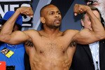 LAS VEGAS - APRIL 02:  Boxer Roy Jones Jr. poses during the official weigh-in for his bout against Bernard Hopkins at the Mandalay Bay Events Center April 2, 2010 in Las Vegas, Nevada. The two will meet in a light heavyweight bout on April 3 in Las Vegas.  (Photo by Ethan Miller/Getty Images)