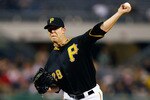PITTSBURGH - SEPTEMBER 21:  Paul Maholm #28 of the Pittsburgh Pirates pitches against the St. Louis Cardinals during the game on September 21, 2010 at PNC Park in Pittsburgh, Pennsylvania.  (Photo by Jared Wickerham/Getty Images)