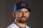 MESA, AZ - FEBRUARY 22:  Blake DeWitt #9 of the Chicago Cubs poses for a portrait during media photo day at Finch Park on February 22, 2011 in Mesa, Arizona.  (Photo by Ezra Shaw/Getty Images)