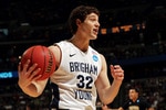 DENVER, CO - MARCH 17:  Jimmer Fredette #32 of the Brigham Young Cougars reacts to a call while playing against the Wofford Terriers during the second round of the 2011 NCAA men's basketball tournament at Pepsi Center on March 17, 2011 in Denver, Colorado.  (Photo by Doug Pensinger/Getty Images)