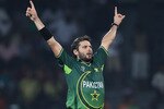 COLOMBO, SRI LANKA - MARCH 03:  Shahid Afridi of Pakistan celebrates bowling immy Hansra during the Canada v Pakistan 2011 ICC World Cup Group A match at the R. Premadasa Stadium on March 3, 2011 in Colombo, Sri Lanka.  (Photo by Michael Steele/Getty Images)