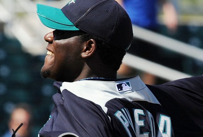 GOODYEAR, AZ - MARCH 11:  Michael Pineda #36 of the Seattle Mariners delivers a pitch against the Cleveland Indians at Goodyear Ballpark on March 11, 2011 in Goodyear, Arizona.  (Photo by Norm Hall/Getty Images)