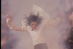 31 Jan 1993: Singer Michael Jackson performs during halftime at Super Bowl XXVII between the Dallas Cowboys and the Buffalo Bills at the Rose Bowl in Pasadena, California. The Cowboys won the game, 52-17.