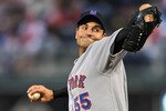 PHILADELPHIA, PA - APRIL 05: Starting pitcher Chris Young #55 of the New York Mets throws a pitch during the game against the Philadelphia Phillies at Citizens Bank Park on April 5, 2011 in Philadelphia, Pennsylvania. (Photo by Drew Hallowell/Getty Images)
