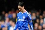 LONDON, ENGLAND - MARCH 20:  Fernando Torres of Chelsea looks depsondent during the Barclays Premier League match between Chelsea and Manchester City at Stamford Bridge on March 20, 2011 in London, England.  (Photo by Michael Regan/Getty Images)