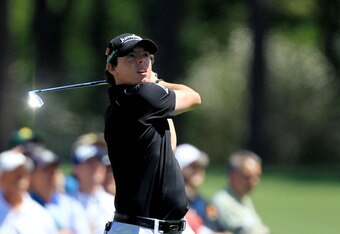 AUGUSTA, GA - APRIL 07:  Rory McIlroy of Northern Ireland watches his tee shot on the 12th hole during the first round of the 2011 Masters Tournament at Augusta National Golf Club on April 7, 2011 in Augusta, Georgia.  (Photo by David Cannon/Getty Images)