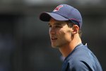 NEW YORK - APRIL 18:  Grady Sizemore #24 of the Cleveland Indians on the field during batting practice prior to the game against the New York Yankees at Yankee Stadium on April 18, 2009 in the Bronx borough of New York City.  (Photo by Nick Laham/Getty Images)