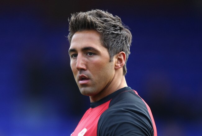 STOCKPORT, ENGLAND - JANUARY 02:  Gavin Henson of Saracens looks on during the Aviva Premiership match between Sale Sharks and Saracens at Edgeley Park on January 2, 2011 in Stockport, England.  (Photo by David Rogers/Getty Images)