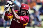 DHAKA, BANGLADESH - MARCH 23:  Chris Gayle of West Indies bats during the 1st quarterfinal of the ICC Cricket World Cup at Shere-e-Bangla National Stadium on March 23, 2011 in Dhaka, Bangladesh.  (Photo by Daniel Berehulak/Getty Images)