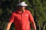 HILTON HEAD ISLAND, SC - APRIL 24:  Brandt Snedeker reacts to a putt on the 18th hole during the final round of The Heritage at Harbour Town Golf Links on April 24, 2011 in Hilton Head Island, South Carolina.  (Photo by Streeter Lecka/Getty Images)
