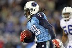 NASHVILLE, TN - DECEMBER 09:  Chris Johnson #28 of the Tennessee Titans runs with the ball against the Indianapolis Colts during the NFL game at LP Field on December 9, 2010 in Nashville, Tennessee.  (Photo by Andy Lyons/Getty Images)