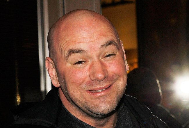 LAS VEGAS - FEBRUARY 15:  UFC President Dana White arrives at UFC, Famous Stars and Straps and New Era's 'The Magic Party' at XS the nightclub on February 15, 2011 in Las Vegas, Nevada.  (Photo by Isaac Brekken/Getty Images)