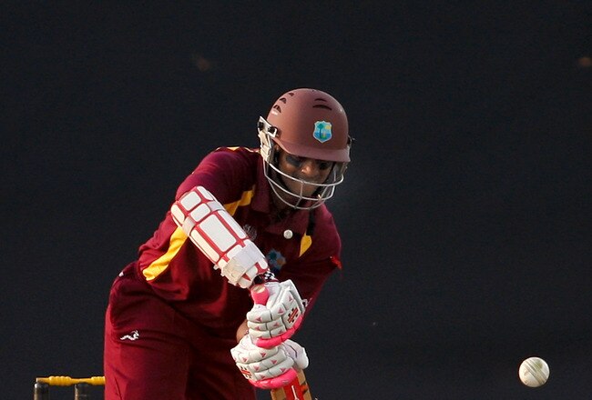 DHAKA, BANGLADESH - MARCH 23:  Shivnarine Chanderpaul of West Indies batting during the first ICC 2011 World Cup quarter final at Shere-e-Bangla National Stadium on March 23, 2011 in Dhaka, Bangladesh.  (Photo by Graham Crouch/Getty Images)