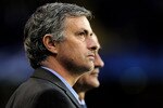 LONDON, ENGLAND - APRIL 13: Manager Jose Mourinho of Real Madrid looks on during the UEFA Champions League quarter final second leg match between Tottenham Hotspur and Real Madrid at White Hart Lane on April 13, 2011 in London, England.  (Photo by Shaun Botterill/Getty Images)