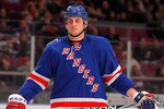 NEW YORK - NOVEMBER 14:  Derek Boogaard #94 of the New York Rangers waits for a faceoff during a hockey game against the Edmonton Oilers at Madison Square Garden on November 14, 2010 in New York City.  (Photo by Paul Bereswill/Getty Images)