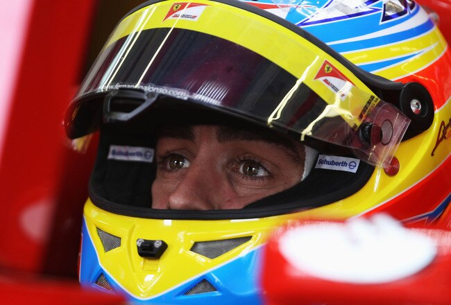 ISTANBUL, TURKEY - MAY 06:  Fernando Alonso of Spain and Ferrari prepares to drive during practice for the Turkish Formula One Grand Prix at the Istanbul Park circuit on May 6, 2011 in Istanbul, Turkey.  (Photo by Bryn Lennon/Getty Images)
