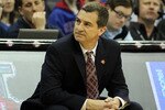 KANSAS CITY, MO - MARCH 11:  Head coach Mark Turgeon of the Texas A&M Aggies looks on during their semifinal game against the Texas Longhorns in the 2011 Phillips 66 Big 12 Men's Basketball Tournament at Sprint Center on March 11, 2011 in Kansas City, Missouri.  (Photo by Jamie Squire/Getty Images)