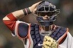 BALTIMORE, MD - APRIL 28: Catcher Jarrod Saltalamacchia #39 of the Boston Red Sox in action against the Baltimore Orioles at Oriole Park at Camden Yards on April 28, 2011 in Baltimore, Maryland.  (Photo by Rob Carr/Getty Images)