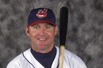 26 Feb 2002:   A portrait of 1B Jim Thome #25 during the Cleveland Indians media day at Chain of Lakes Park in Winter Haven, Florida.DIGITAL IMAGE Photographer:  M. David Leeds/Getty Images