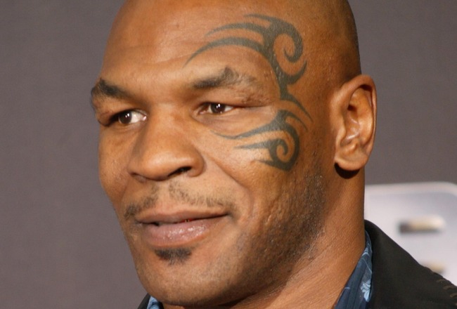 Fake Mike Tyson Tattoo