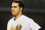 NEW YORK, NY - MAY 15:  Mark Teixeira #25 of the New York Yankees reacts having been left on base  during his game against the Boston Red Sox on May 15, 2011 at Yankee Stadium in the Bronx borough of New York City.  (Photo by Al Bello/Getty Images)