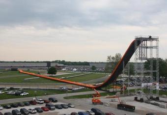 The Hot Wheels Stunt Ramp
