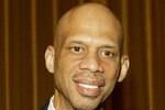 BEVERLY HILLS, CA - JANUARY 29:  Former NBA star Kareem Abdul-Jabbarr arrives at the 57th Annual DGA Awards Dinner at the Beverly Hilton Hotel on January 29, 2005 in Beverly Hills, California.  (Photo by Michael Buckner/Getty Images)