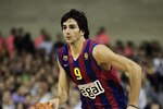 BARCELONA, SPAIN - OCTOBER 07:  Ricky Rubio #9 of the Regal FC Barcelona in action during the NBA Europe Live match between Los Angeles Lakers and Regal FC Barcelona at the at Palau Blaugrana on October 7, 2010 in Barcelona, Spain.  (Photo by David Ramos/Getty Images)