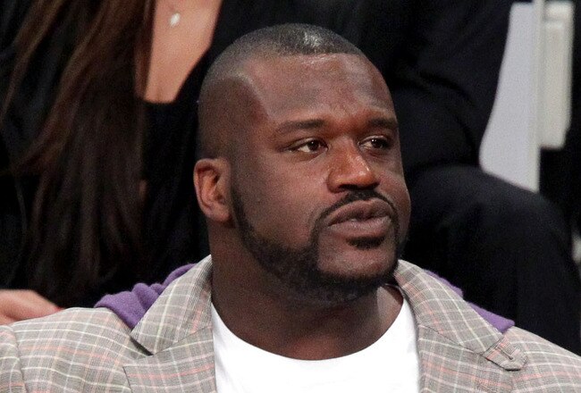 LOS ANGELES, CA - FEBRUARY 19:  Shaquille O'Neal of the Boston Celtics attends NBA All-Star Saturday night presented by State Farm at Staples Center on February 19, 2011 in Los Angeles, California.  (Photo by Noel Vasquez/Getty Images)