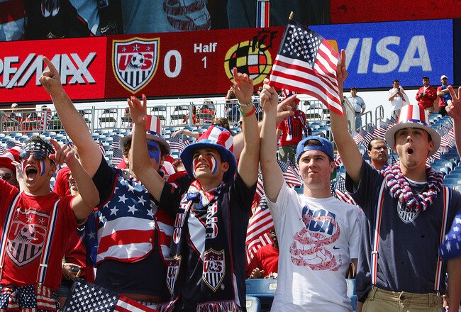 FOXBORO, MA - JUNE 4:  Fans attends the International Friendly match between the United States and Spain at Gillette Stadium on June 4, 2011 in Foxboro, Massachusetts. (Photo by Gail Oskin/Getty Images)