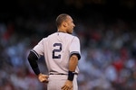 ANAHEIM, CA - JUNE 04:  Derek Jeter #2 of the New York Yankees takes the field against the Los Angeles Angels of Anaheim on June 4, 2011 at Angel Stadium in Anaheim, California.  The Yankees won 3-2.  (Photo by Stephen Dunn/Getty Images)