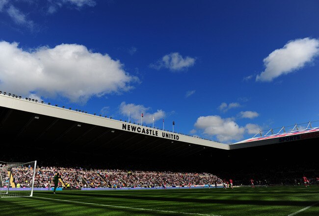 NEWCASTLE UPON TYNE, ENGLAND - MAY 22:  A general view of St James' Park before the Barclays Premier League game between Newcastle United and West Bromwich Albion at St James' Park on May 22, 2011 in Newcastle upon Tyne, England.  (Photo by Stu Forster/Getty Images)