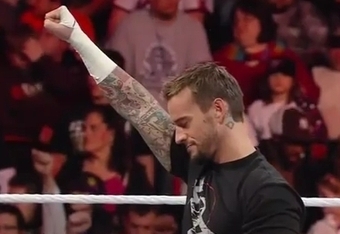 cm punk sign